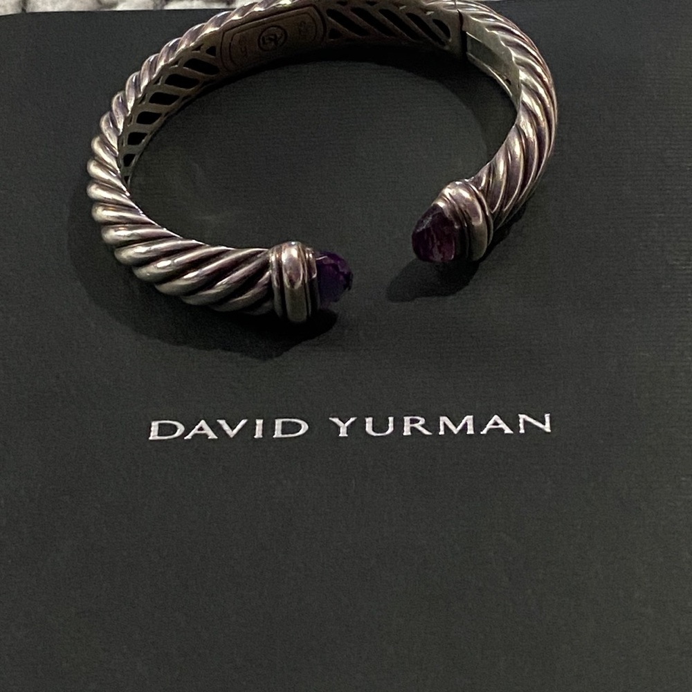 David Yurman amethyst waverly bracelet